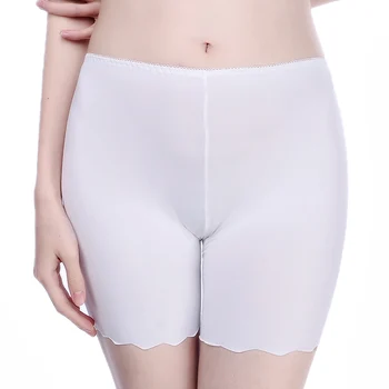 

Women Safety Short Pants Invisible Seamless Panties Big Size Female Safety Boxer Underwear Breathable Panties Under Skirt