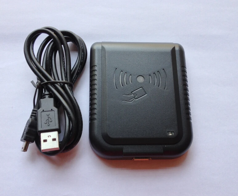 125Khz RFID Card Reader Proximity Sensor USB EM4100 Cards Adjustable Formats + 2 Pcs Access EM ID | Безопасность и защита