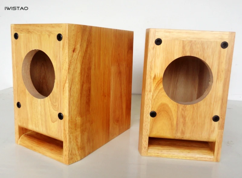 IWISTAO HIFI 3 до 6 5 дюймов полный диапазон динамика пустой шкаф 1 пара твердый