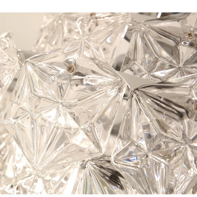 Postmodern Crystal Ceiling Light