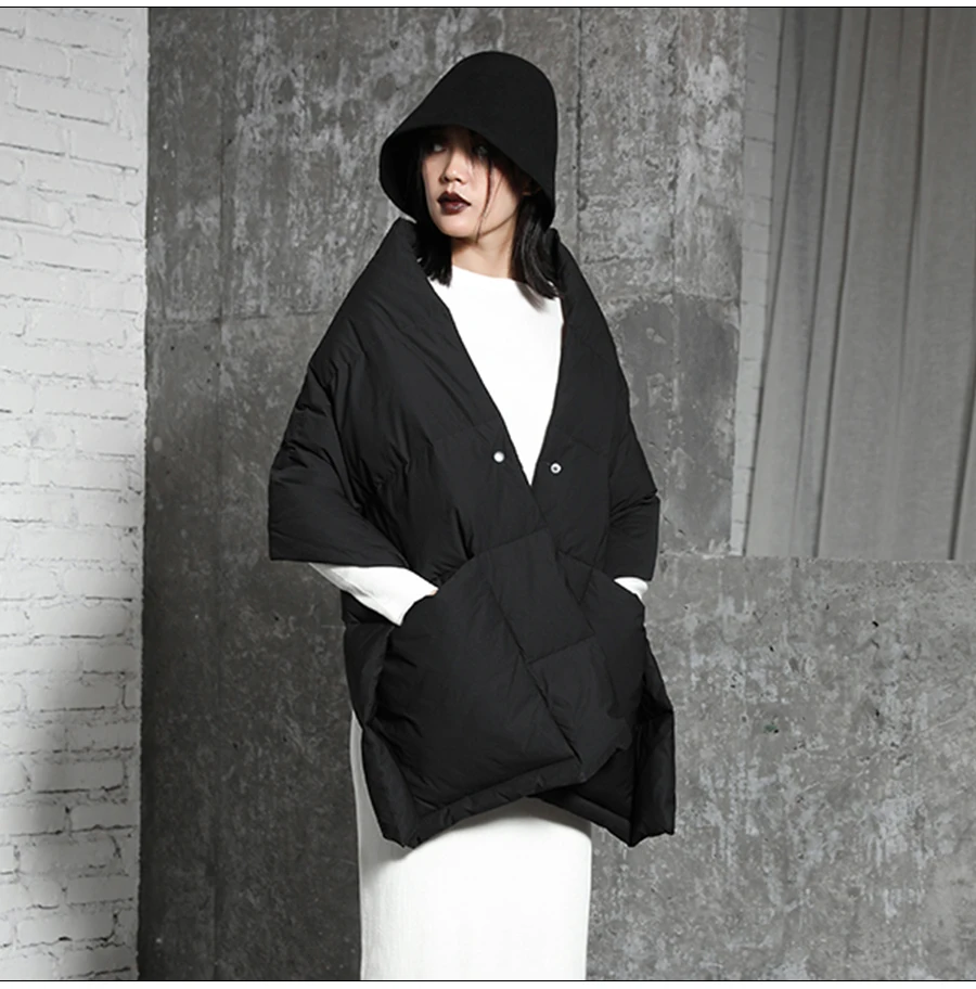 KJMYYX теплое зимнее женское пальто черная одежда Женская куртка из хлопка Женская зимняя куртка без рукавов модная весенняя