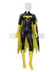 Новый костюм Batgirl наиболее популярные лайкра/спандекс женские Костюмы супергероев Fullbody Бат девушка Косплей Зентаи костюм Бесплатная