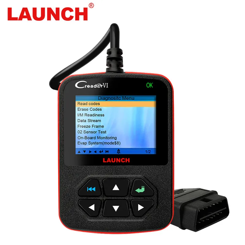 

Launch X431 Creader VI OBD OBD2 Scanner Car Diagnostic Tool With Read Clear Error Code Live Data Stream Automotive Scanner