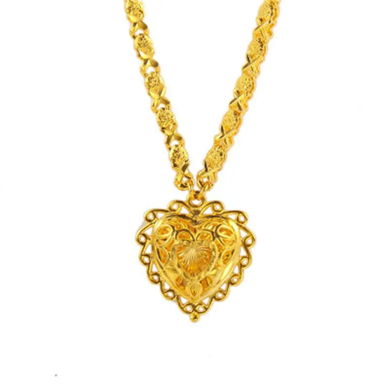 Wholesale gold imitation Vietnamese gold necklace, female clavicle