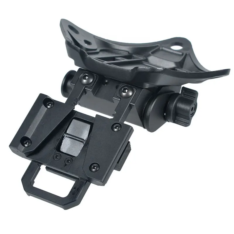 Metal Wilcox L4 G19 NVG Fast Helmet Mount Low Profile 3-Hole Shroud for Carrying Night Vision Equipment fit PVS15 PVS18 GPNVG18