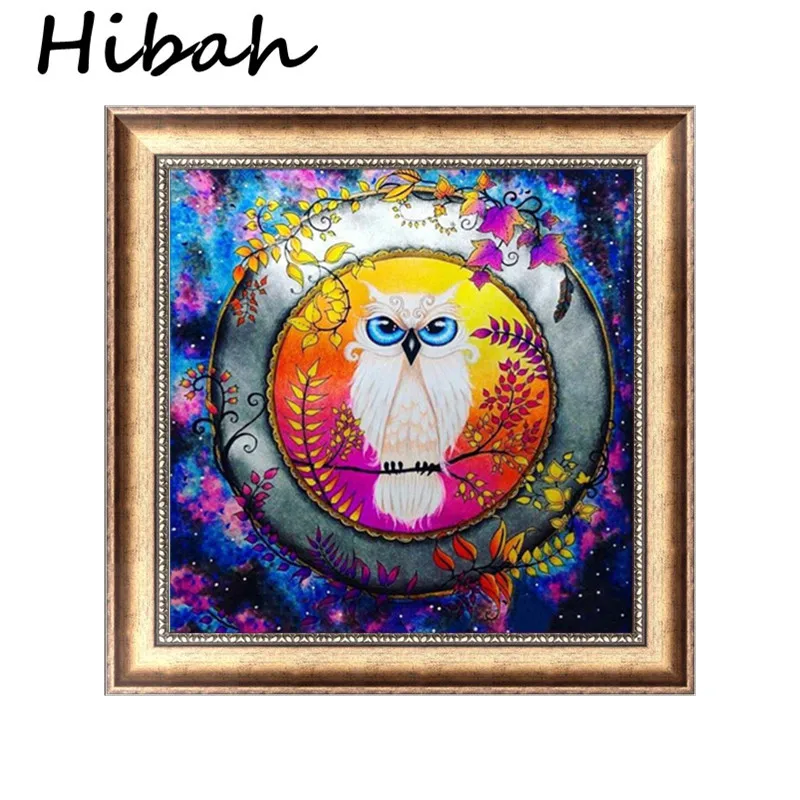 

Diamond Painting Mosaic Set Cute Owl Crafts Square 5D Diy Diamond Embroidery Animal Sticker Cross Stitch Set