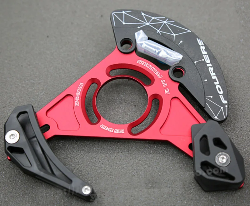 Top Fouriers CT-E1-DX005 bike BICYCLE Chain Guide Chain Bashguard Device Catcher Keeper 32-38T For DH 1*System ISCG03/05 3 Top Fouriers CT-E1-DX005 bike BICYCLE Chain Guide Chain Bashguard Device Catcher Keeper 32-38T For DH 1*System ISCG03/05 3