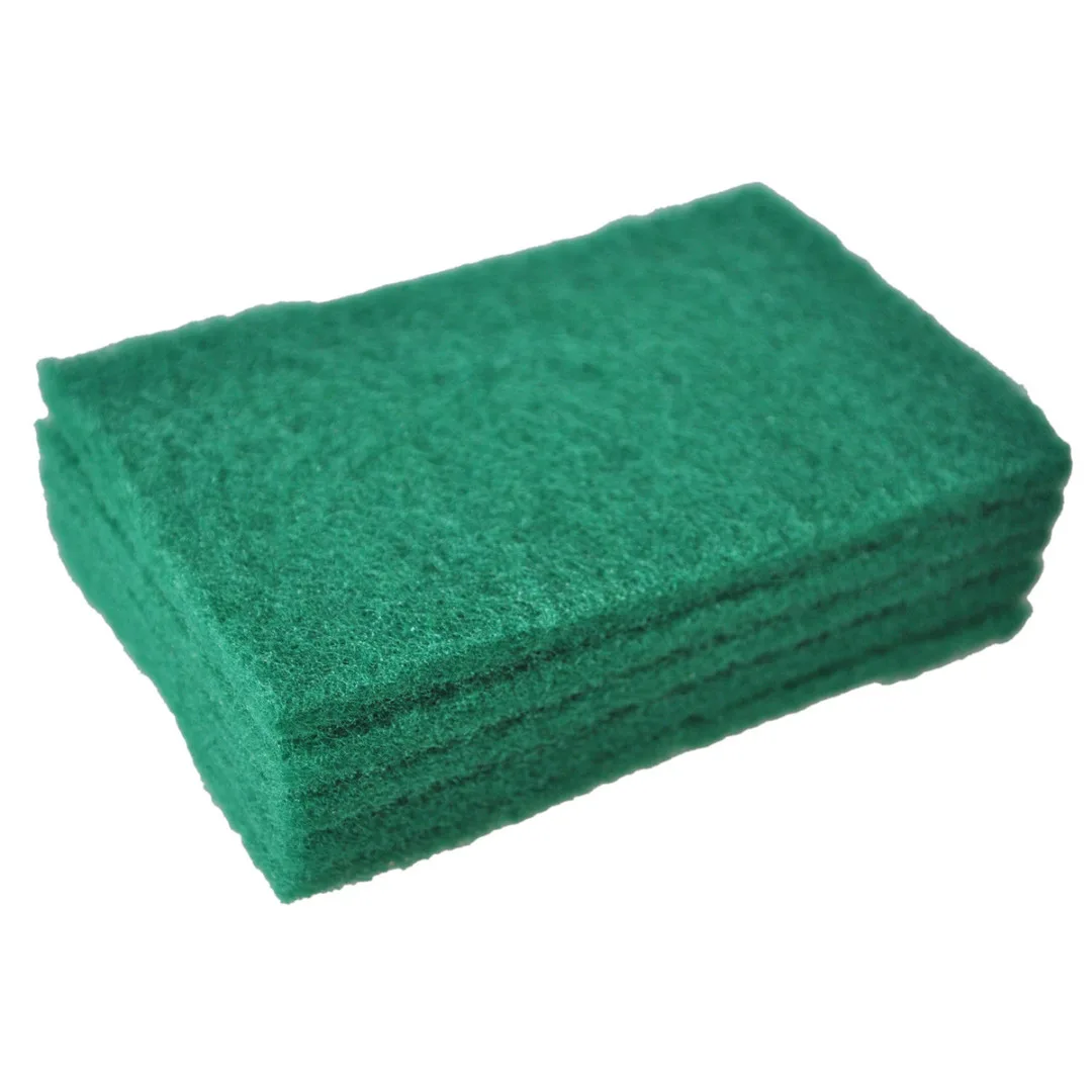 20pcs Green Dish Washing Sponge Kitchen Bowl Duster Wipes Clean Scrub Cleaning Pads MAYITR