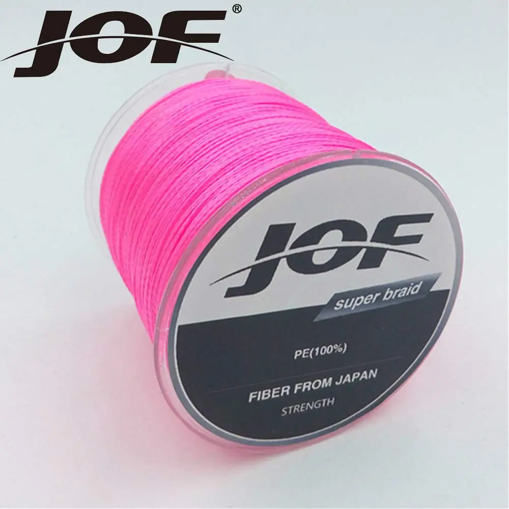 

JOF 1000m 8 stands fishing line tresse peche 8 braid Green/Yellow/Gray/Orange/Blue PE Braided fishing lines linha multifilamento