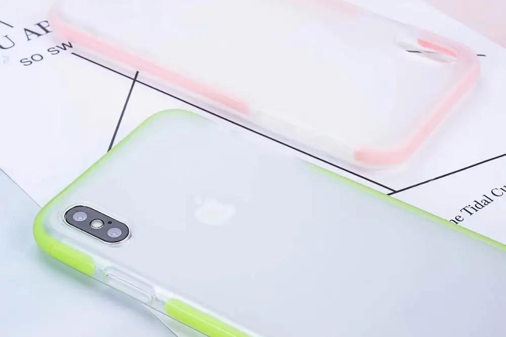 1_JONSNOW Cover for iPhone XS MAX XR Shockproof Phone Back Protective Case for iPhone 6 6s 7 8 Plus X Soft Silicone Clear Cases