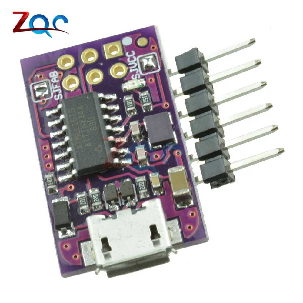 5 в Micro USB Tiny AVR ISP ATtiny44 USBTinyISP программист для загрузчик ардуино модуль|Детали и