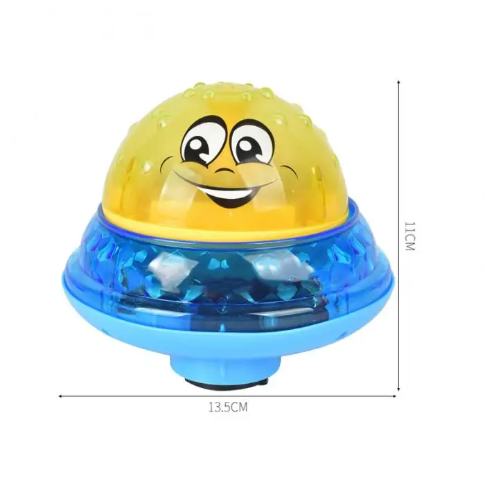 Электрический индукционный распылительный шар, светильник для ванной комнаты, Детская водяная ванна, игровая игрушка QP2