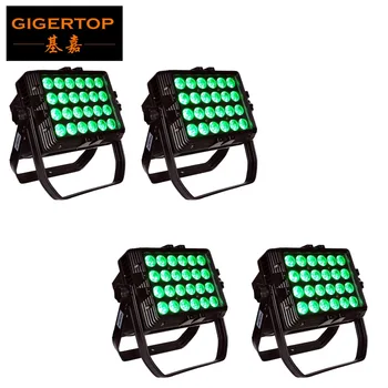 

Freeshippin 4 Pack High Power LED Wall Washer Light Lamp Staining Light 24 X 18W LED Bar Light 6in1 Color LED Flood Light