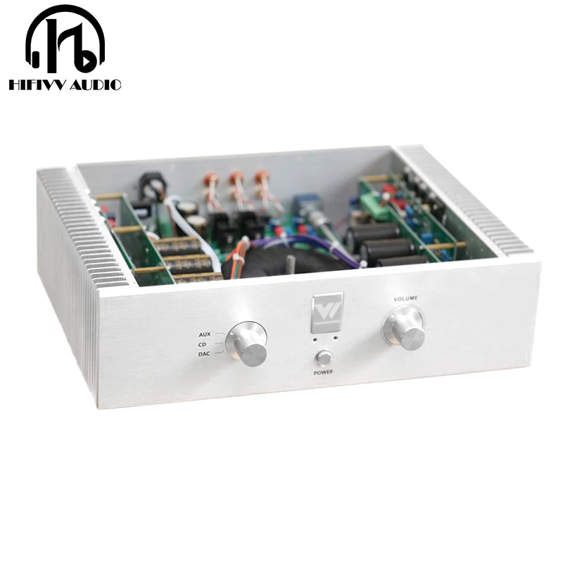 2018 hifi Preamplifier combine post amplifier Dual Channel