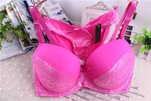 Topos v profundo conjunto de sutiã sólido c d e f copo bralette push up sutiã sexy renda elegante lingerie plus size 44 34 36 38 40 42 sutiã feminino b3-