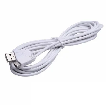 

100pcs/lot USB Charger Power Supply Charging Cable Data Cord for Nintendo Wii Gamepad for Nintend WiiU Controller