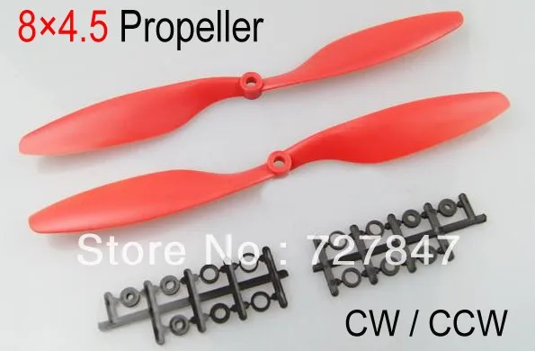 

LHM066 (Red)8045 8X4.5 20-Pair EPP Propeller CW/CCW Prop for DJI