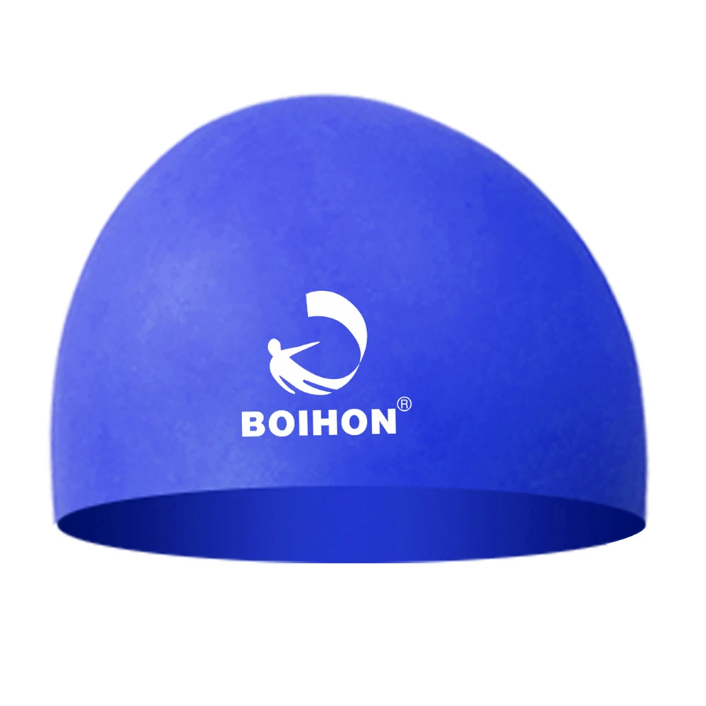 Buy High Elastic Silicone Swimming Cap swimming hat