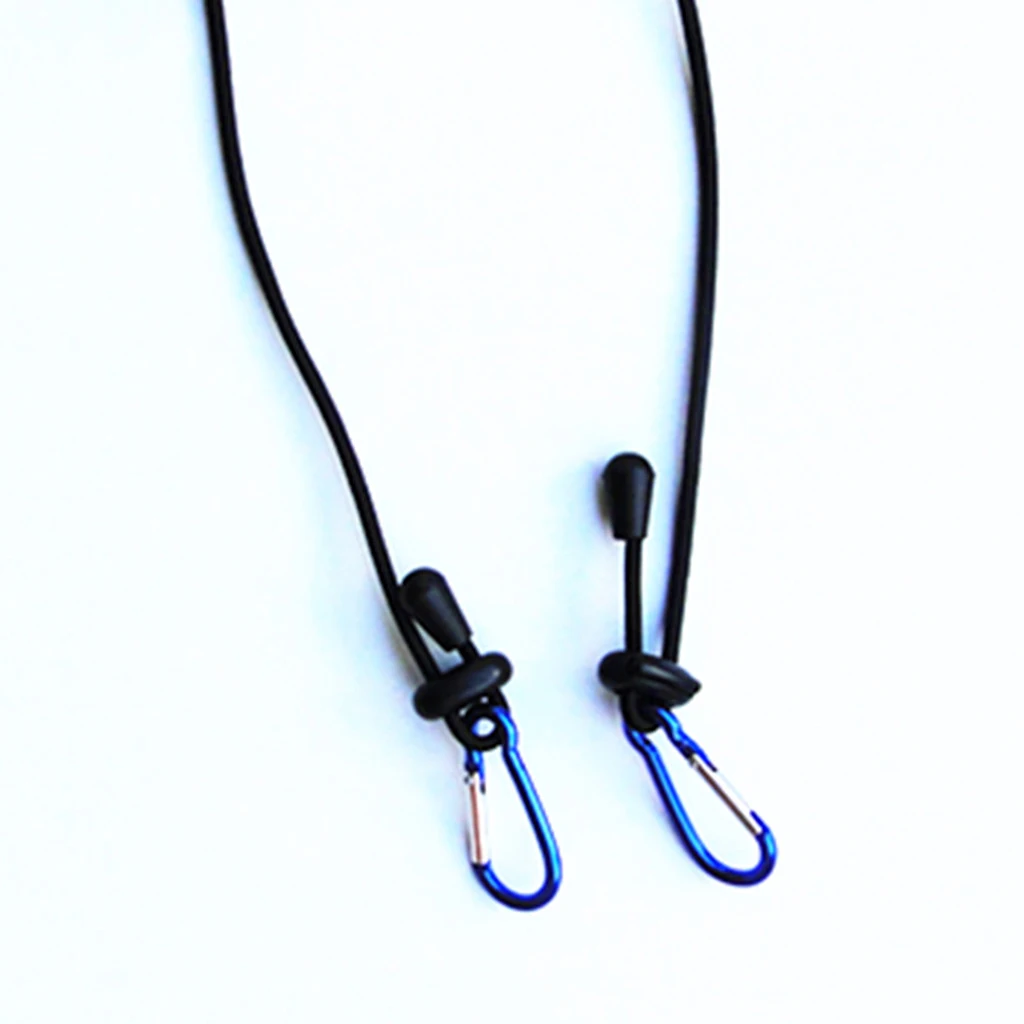 4mm 12' Kayak Canoe Tow Line Leash Lanyard with 2 Carabiner Clips for Camping Climbing Hiking Raftin Boating Surfing Accessory