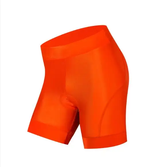 orange Pro Bike Team велосипедные шорты для женщин и мужчин Coolmax 4D гелевая подкладка MTB шоссейные велосипедные шорты облегающие уличные спортивные шорты бермуды велосипедные шорты - Цвет: orange