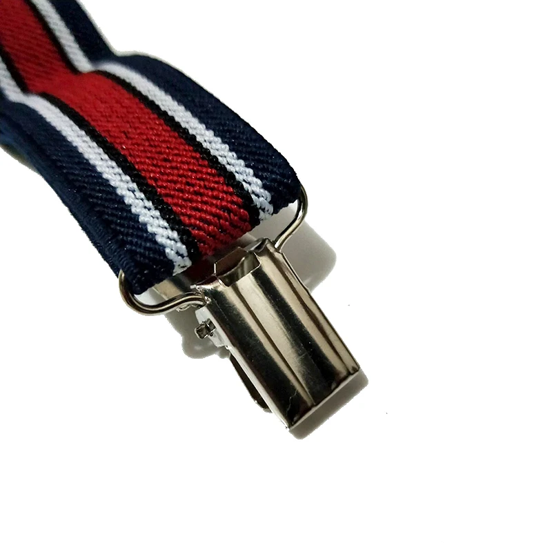 Черные и красные детские подтяжки для мальчика, для девочек, для малышей, для малышей, с регулируемой эластичной резинкой на спине и крепкими зажимами, подтяжки на бретельках