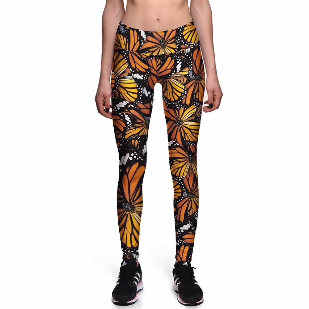 black leggings with yellow stripe down the side