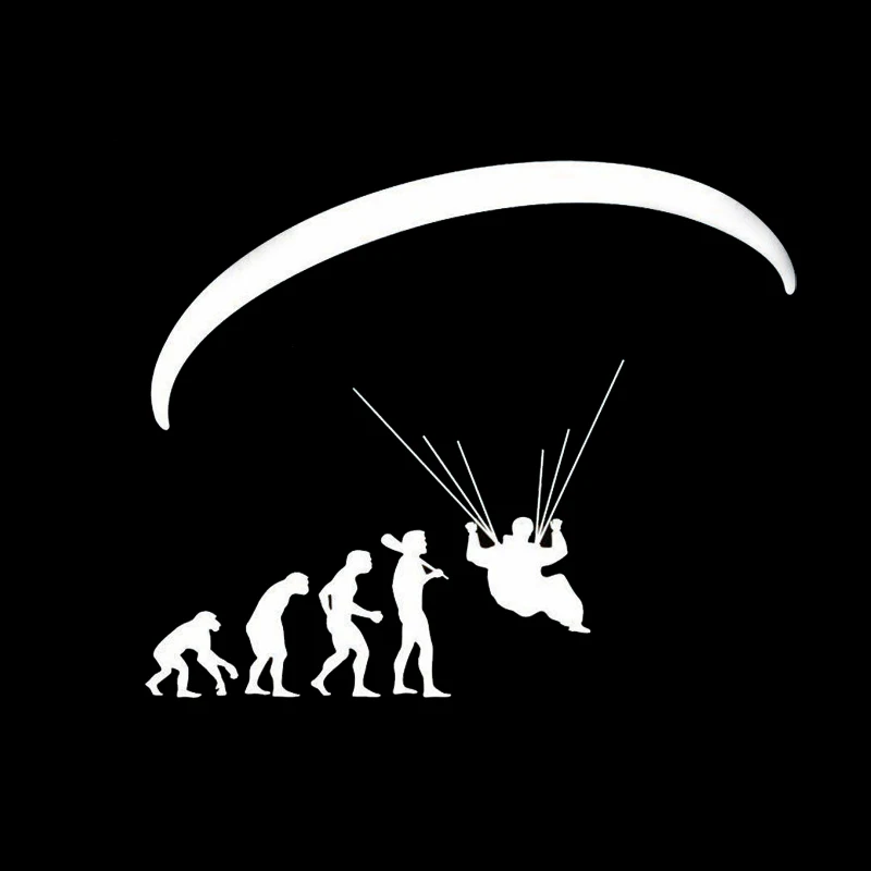 15 9*13 2 см модные человеческие эволюции Paragliding автомобильные мультипликационные