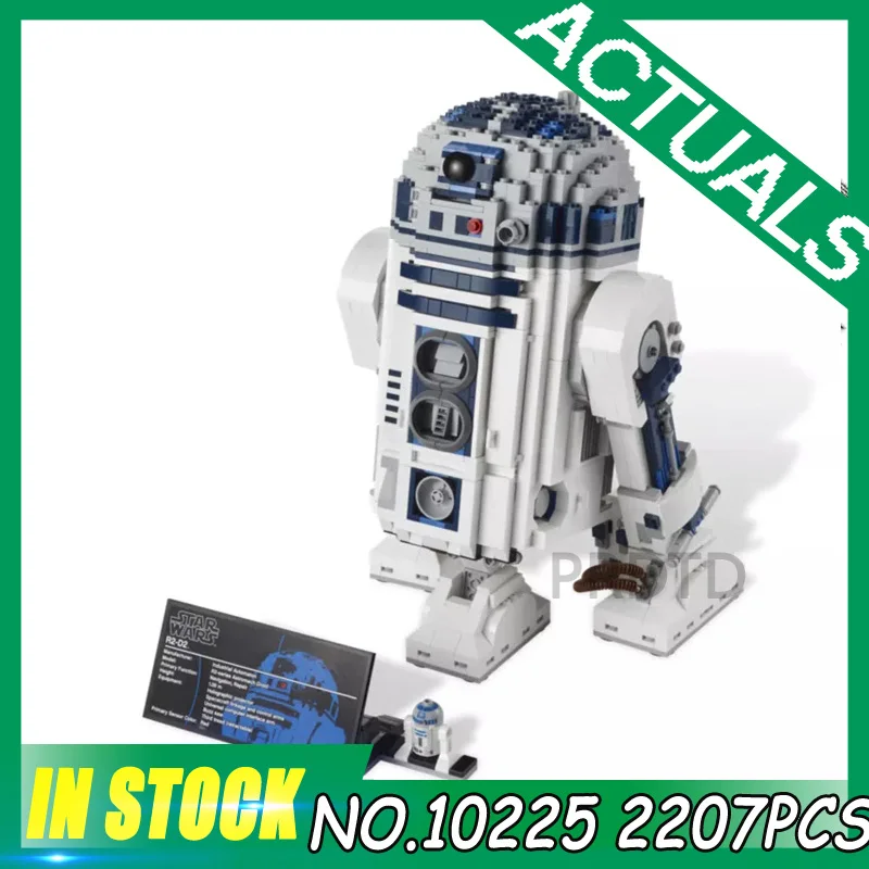 

2127Pcs STAR Genuine Blocks The R2 Robot Set Out of print D2 Building Blocks Bricks Children Toys 10225 WARS