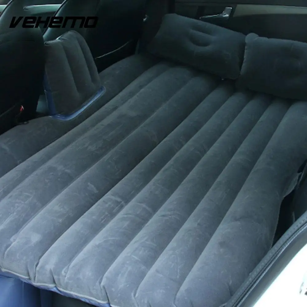 

Vehemo Air Cushion Bed Car Seat Portable Universal Inflation Bed Vehicle Seat Cover Air Bed Inflatable Air Mattress Bed Durable
