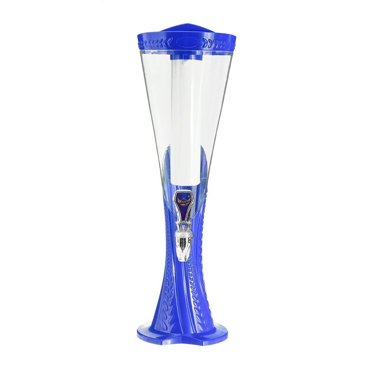 blue 1.5L машина пивной контейнер Pourer бар лед ядро пиво коктейль напиток диспенсер машина контейнер Pourer Бар Инструмент пивная башня - Цвет: blue