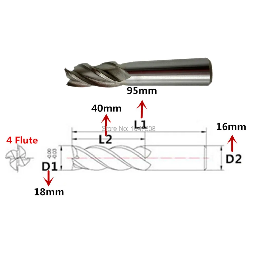 Hss End Mill