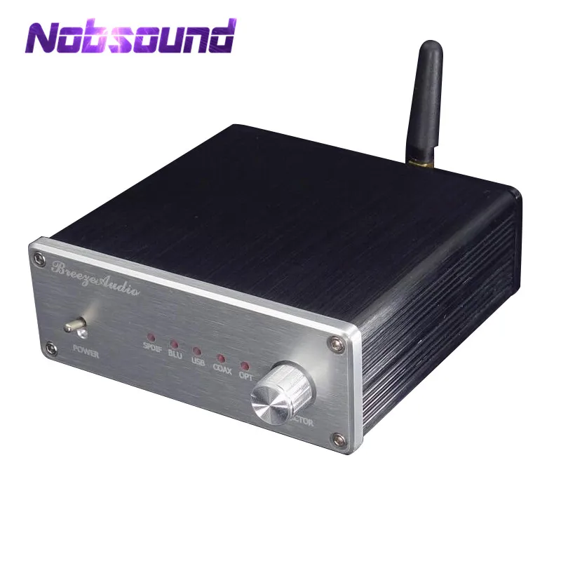Nobsound Hi Fi AK4490 XMOS USB DAC аудиодекодер SPDIF AUX коаксиальный OPT 384 K 32 бит|Усилители