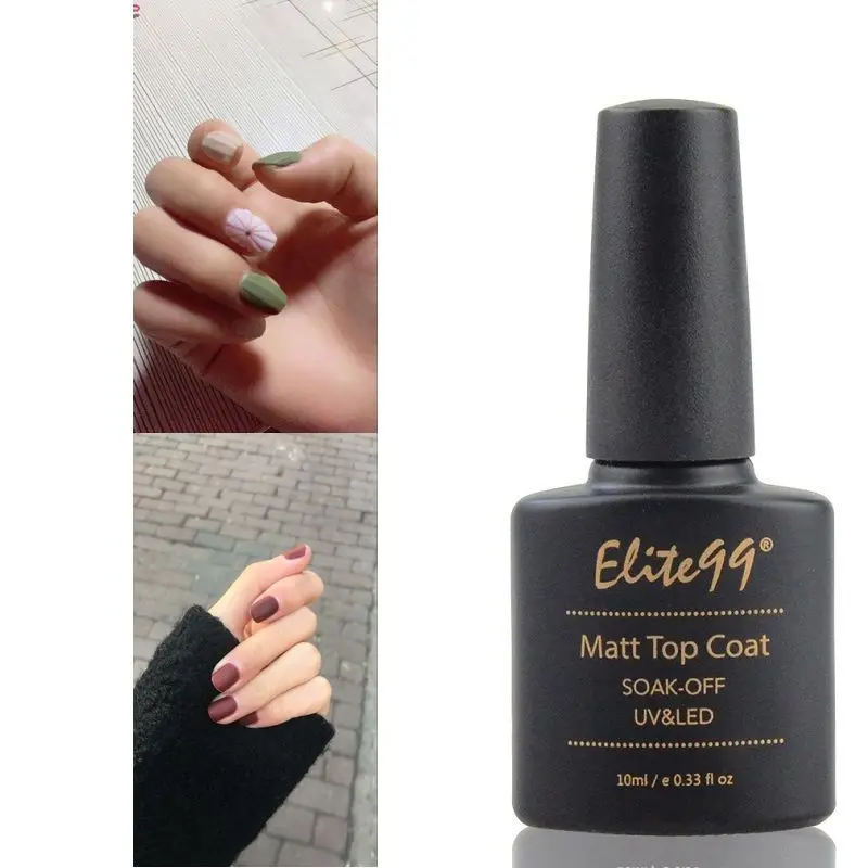 Elite99 Matte Top Coat Gel Polish Vernis UV Base Top Coat For Nail Gel