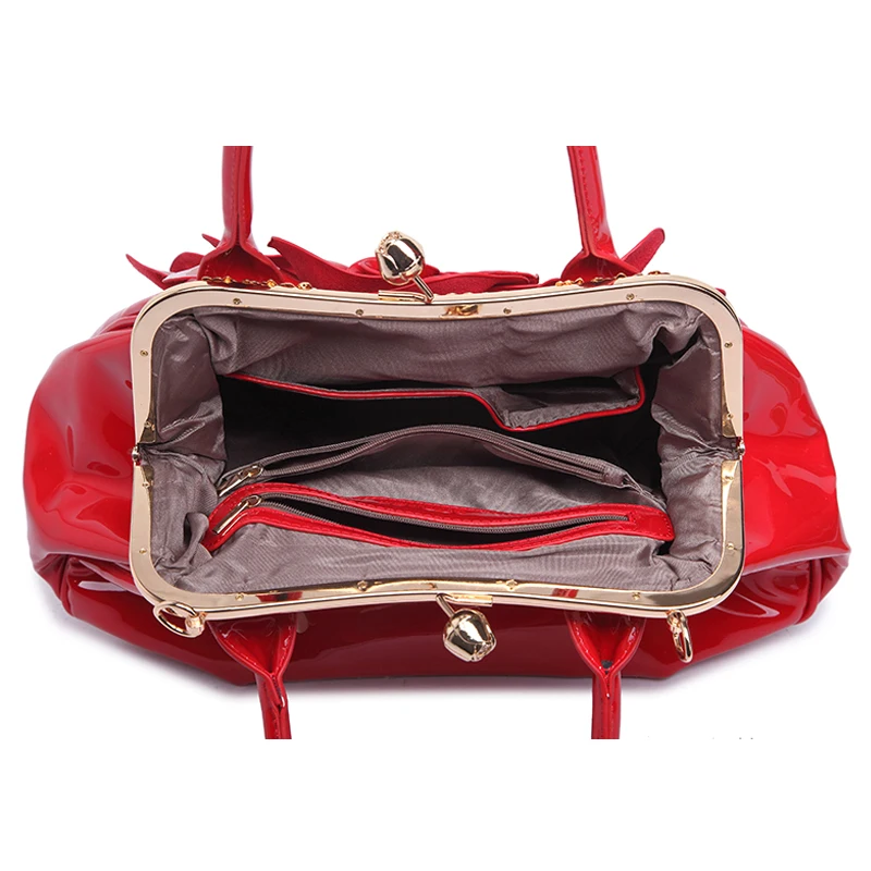 Женская сумка из лакированной кожи с цветочным принтом A739/g|luxury women bags|tote bagbag tote |