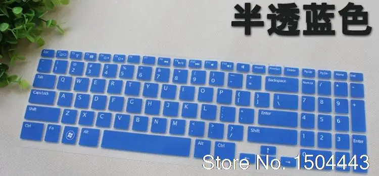 Чехол для клавиатуры ноутбука для Dell Inspiron 15R 5537 3537 5521 3521 2521 5528 N5110 M531R 15R-5521 N5010 15 дюймов - Цвет: blue
