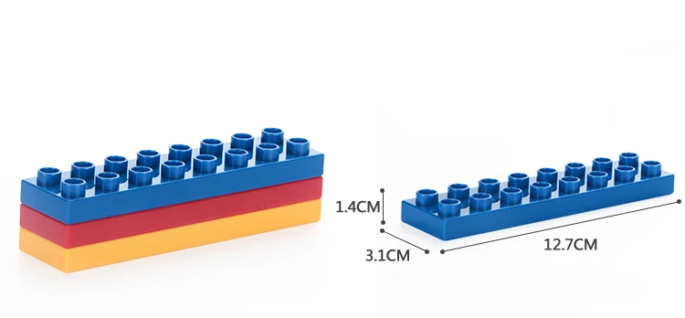 Duplo Big Size Characters Building Block Parts Toys Collection Gift Baby Toy Compatible With Legoed