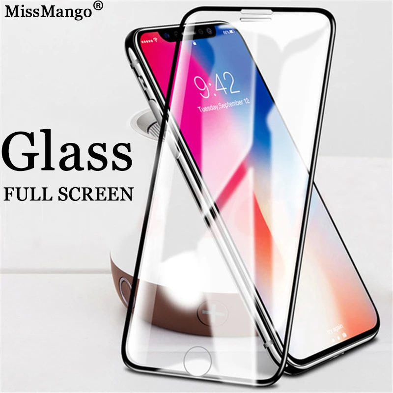Tempered Glass For iPhone X Screen Protector Case For iPhone X 8 7 6 6S