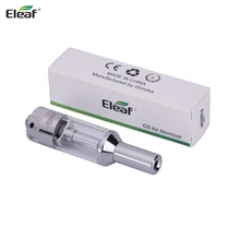 Auténtico Ismoka Eleaf atomizador de aire GS perfecto para Istick 20W caja Mod E Cig Dual bobinas Clearomizer Ajustable Control de flujo
