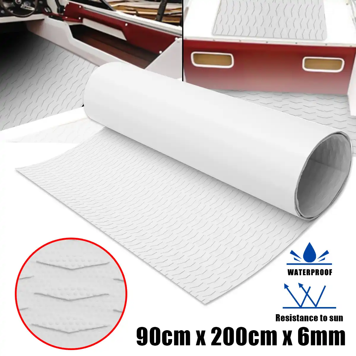 Self Adhesive 2400x1200mm 5mm 6mm Eva Foam Marine Boat Yacht