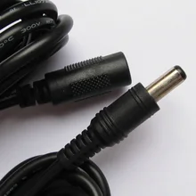 1 шт. 22AWG 5,5x2,1 мм DC разъем питания Соединительный кабель для мужчин и женщин адаптер шнур 2 м