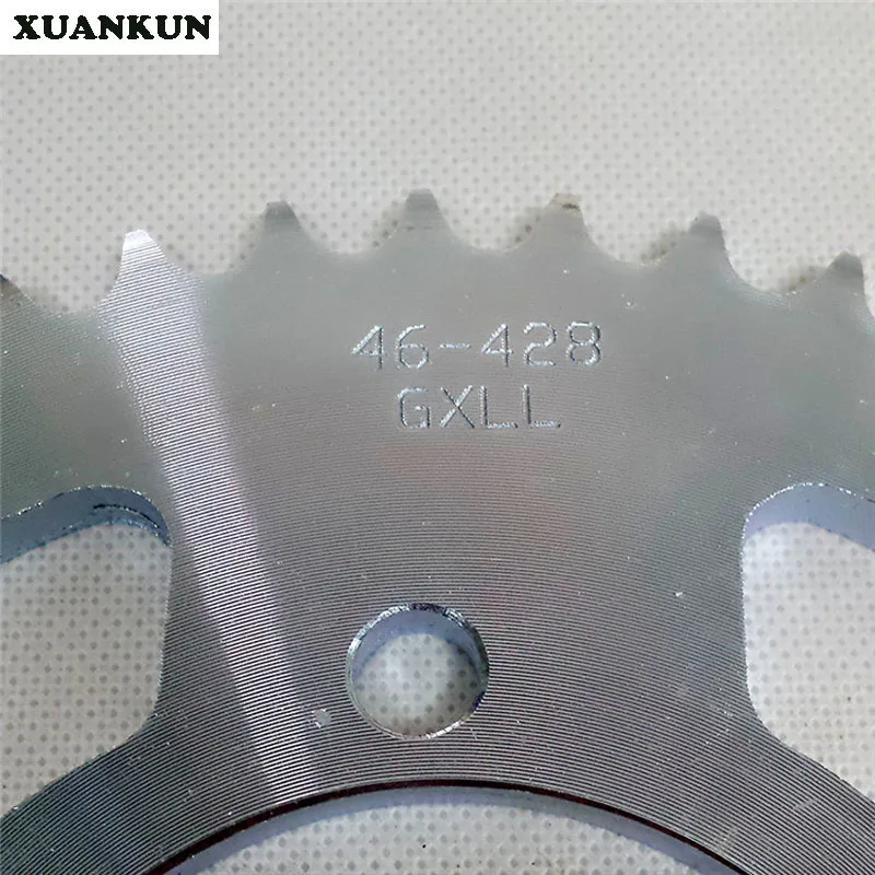 XUANKUN GZ125HS наборы цепей GZ150-A/B Размер цепи колеса зуб цепи зубы