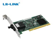 LR-LINK 7210PF-BD PCI gigabit Ethernet BiDi сетевая карта 1000 МБ волоконно-оптический серверный адаптер настольный для ПК Intel 82545 Nic
