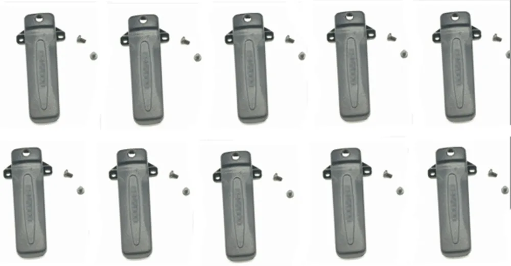 5X KBH-10 Belt Clip for Kenwood TK2207 TK3207 TK3207G TK2118 Portable Radio 5X KBH-10 Belt Clip for Kenwood TK2207 TK3207 TK3207G TK2118 Portable Radio