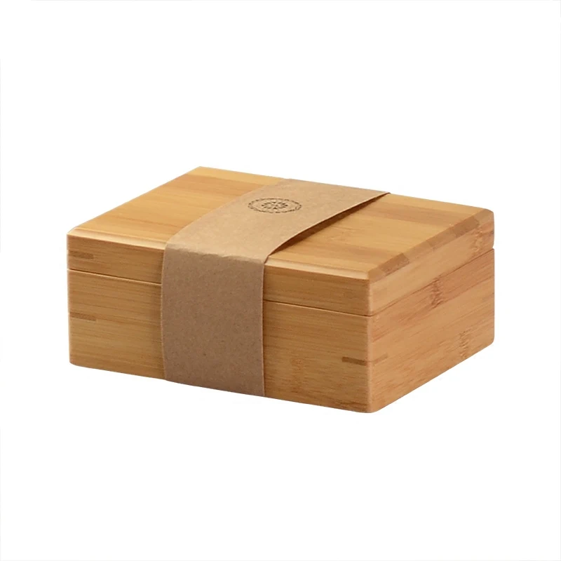 

Quanlity Small Bamboo Box Fashion Jewelry Simple Storage Family Cases MINI Natural Display Gift Box Collection box gift box