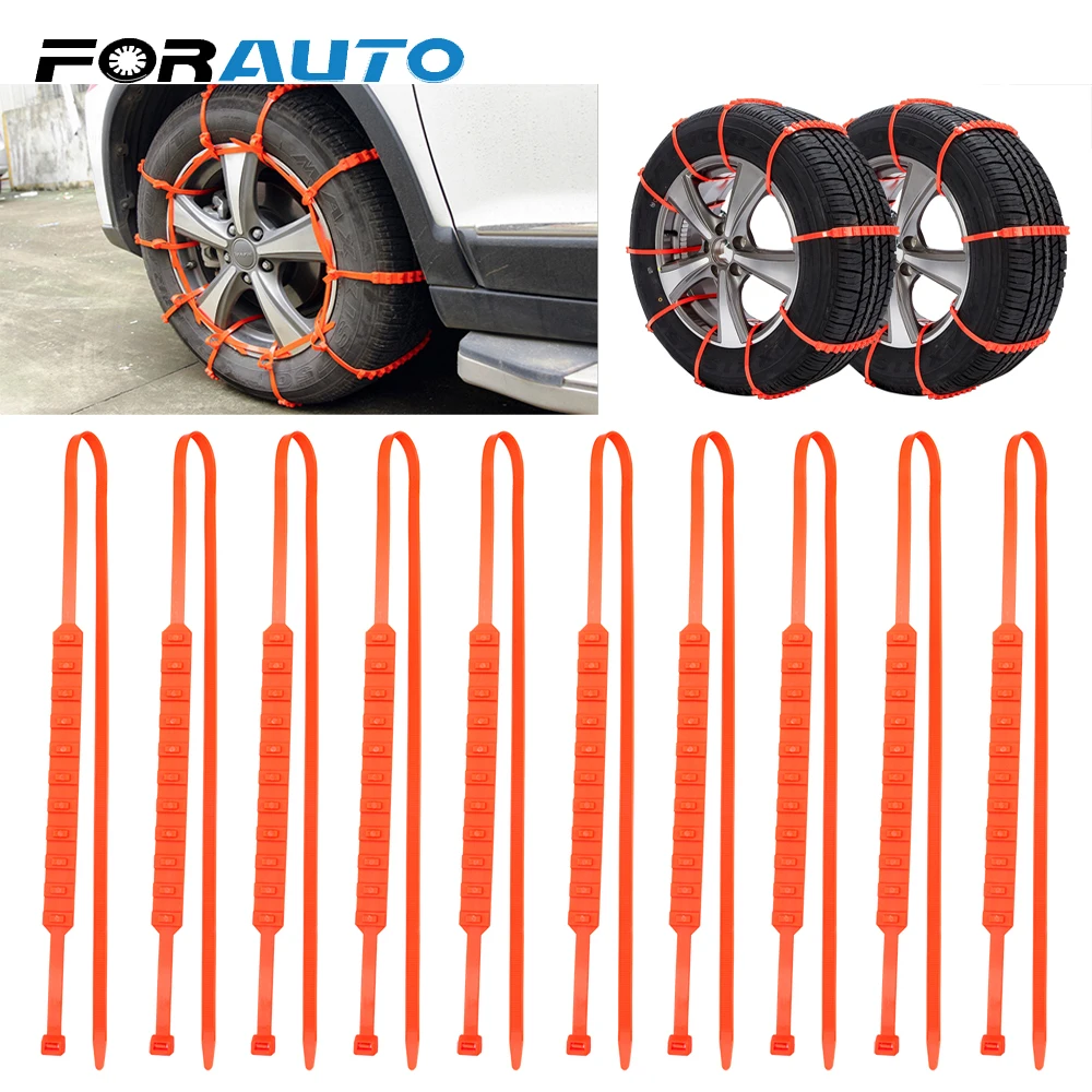 Car styling Snow Chains Anti skid Universal Plastic Winter Wheel Tire