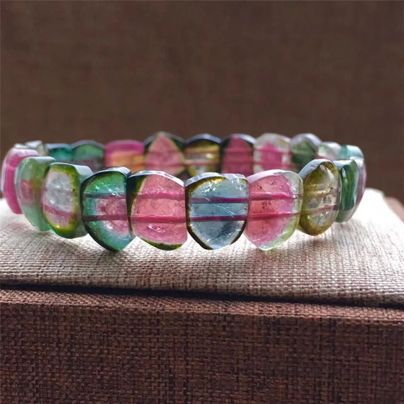 Natural Colorful Tourmaline Bangle Bracelt (2)