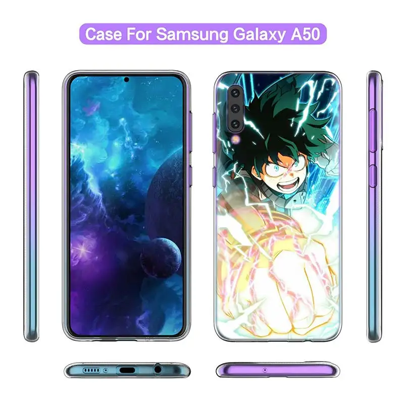 coque samsung a50 my hero academia