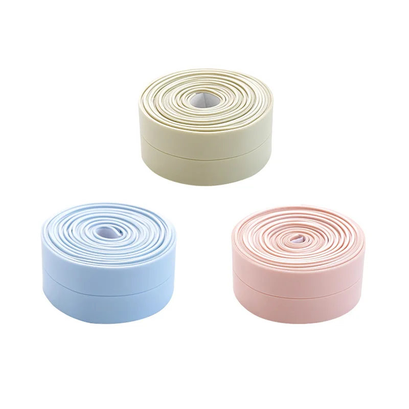 Kitchen Waterproof Mildew Tape Paste Corner Line Protector Stickers Strip Seam Joint Moistureproof Accessories | Дом и сад