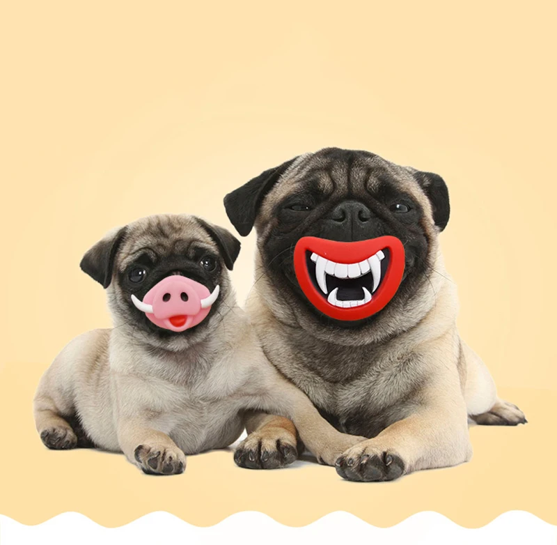 Собака Хэллоуин Игрушка "зубы" Хэллоуин жевательные игрушки-пищалки надёжный безопасный смешной губы дьявола сделать вашу собачку