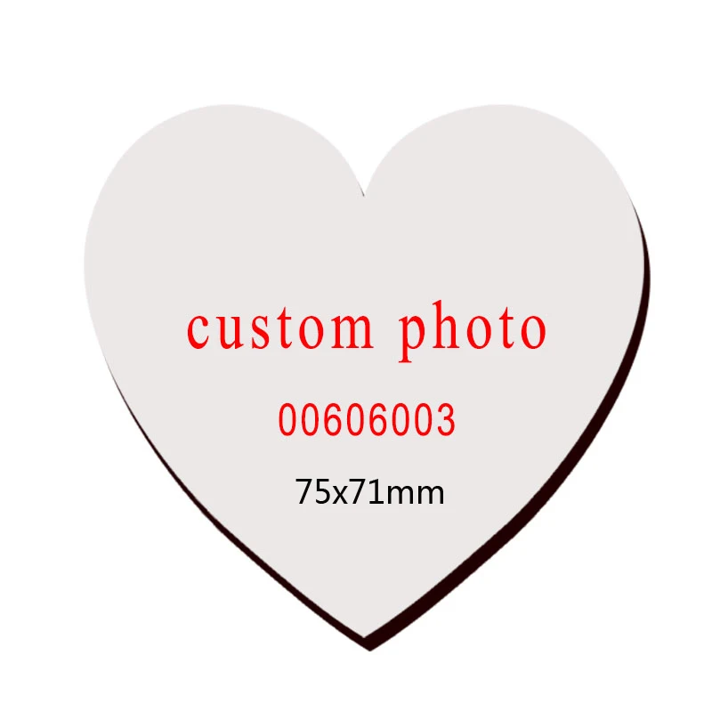 Heart 00606003 10 шт./Партия DIY ваше изображение МДФ деревянный магнит на холодильник мульти-формы креативные магниты наклейки сувенир из поездки подарок - Color: Heart 00606003